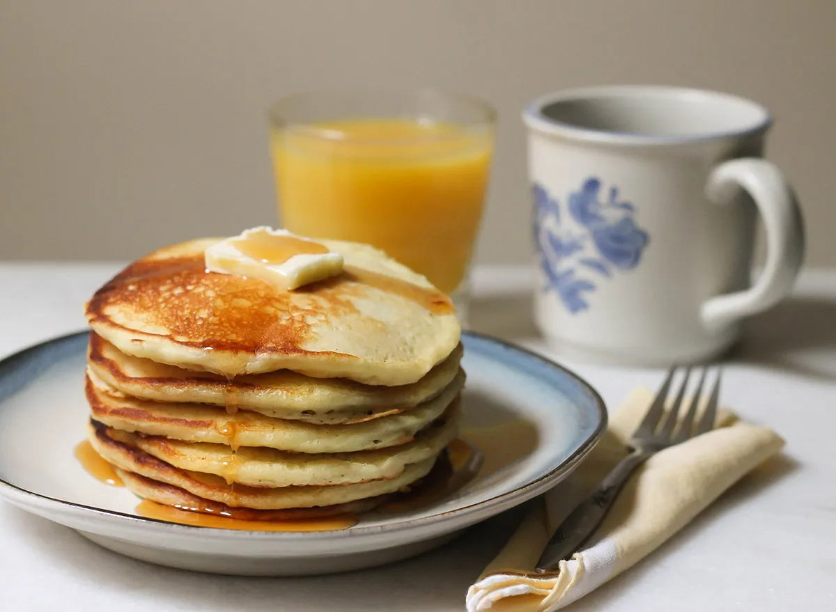 sweet Motherâs Day pancake recipe
